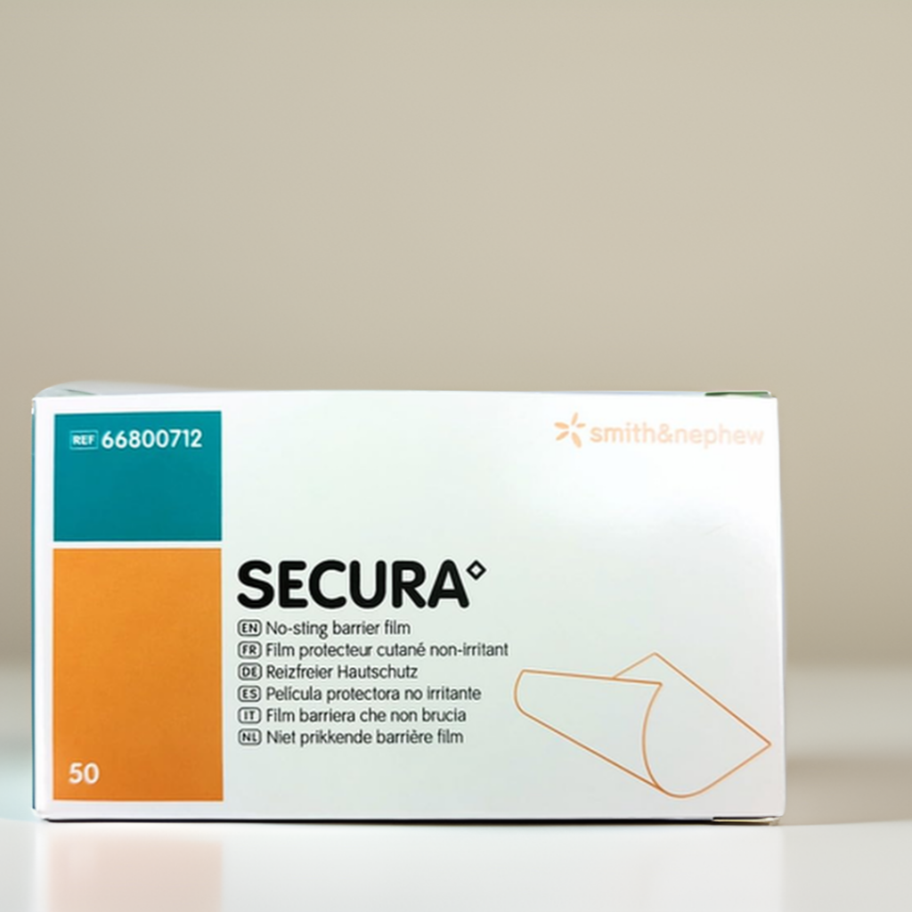 Secura No-sting barrier film